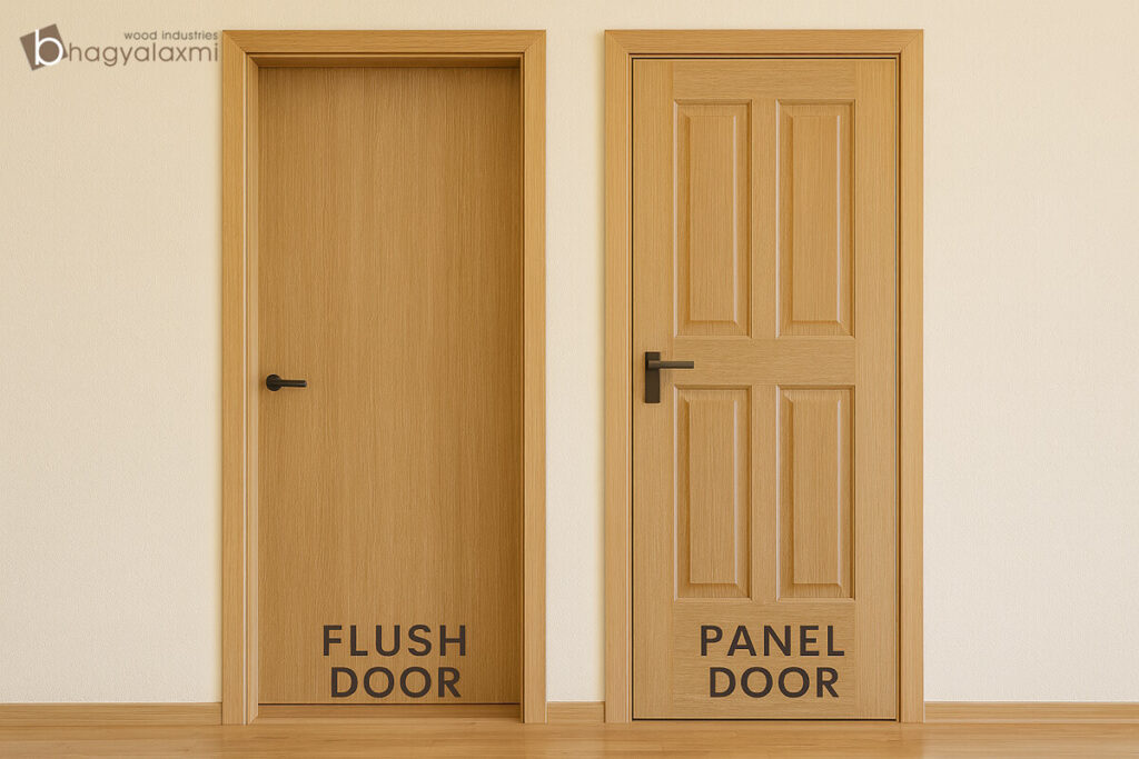 advantages of flush doors