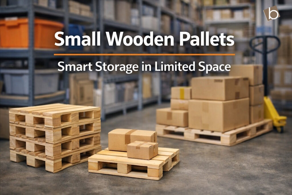 small wooden pallets
