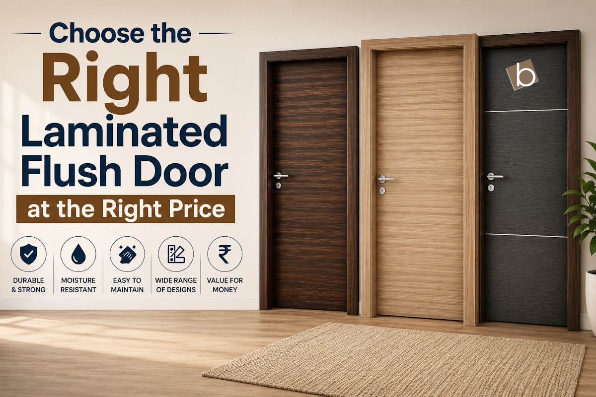 How to Choose the Best Laminated Flush Door in India Based on Price, Quality, and Usage
